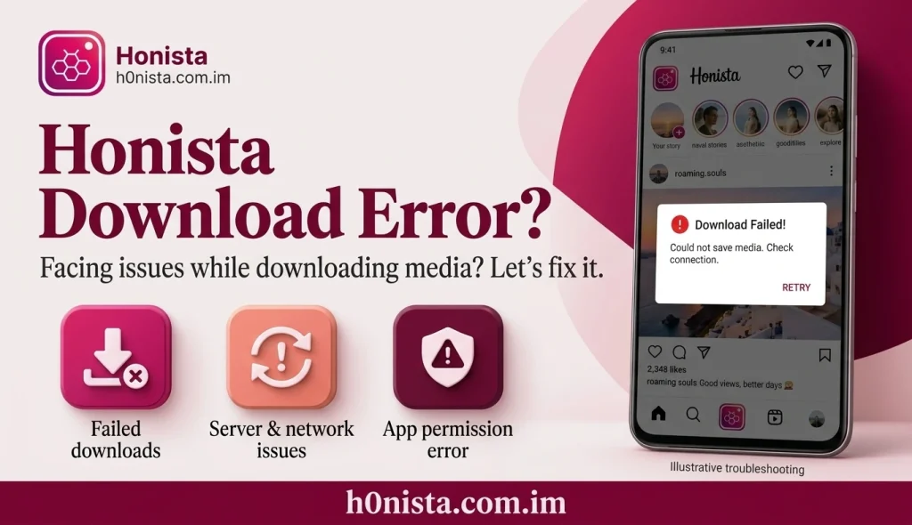 Honista Download Error