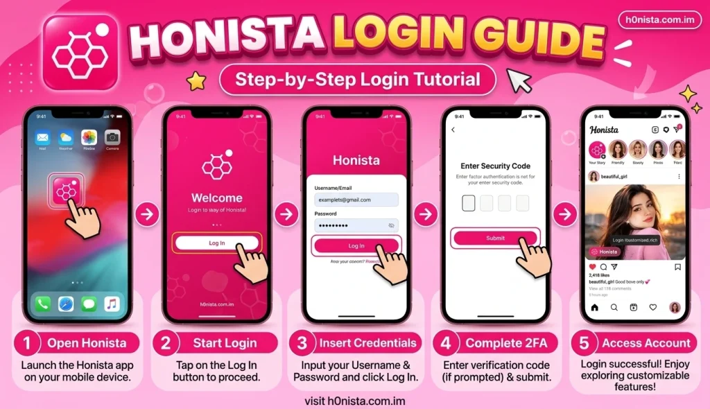 Honista Login Guide